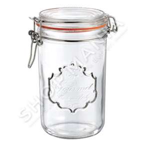 BORGONOVO - KAVANOZ QELQI ME KAPAK HERMETIK 0.75L "TERRINE GOURMET" - 8002713143779