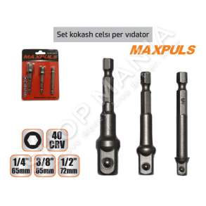 MAXPULS - SET ZGJATUES KRIKETI 3COPE 1/4" 3/8" 1/2" - MP10417