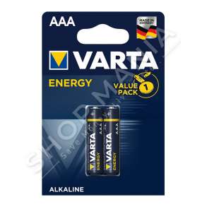 VARTA - BATERI ALKALINE ENERGY A++, 1.5V