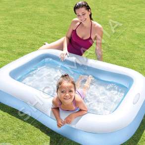 INTEX - PISHINE 1-3VJEC "CHILDREN RECTANGULAR BLUE POOL" - 57403NP