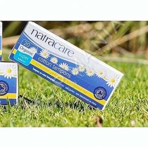 NATRACARE - TAMPONE ME PAMBUK ORGANIK PA APLIKATOR "SUPER" - 20 COPE