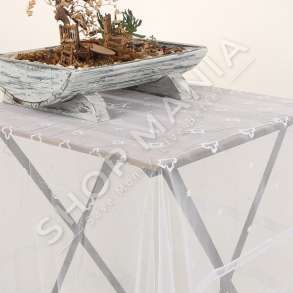 MARIE CLAIRE PARIS - MBULESE TAVOLINE "OXALIS" - 145X145CM