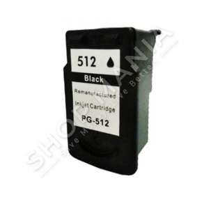 CANON - BOJË KOMPATIBËL E NDERTUAR E RE, E GARANTUAR E ZEZË PG-512 XL