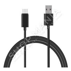 XIAOMI - FISHE USB-A TO USB-C CHARGE AND DATA BRAIDED BLACK 1M - 6934177703584