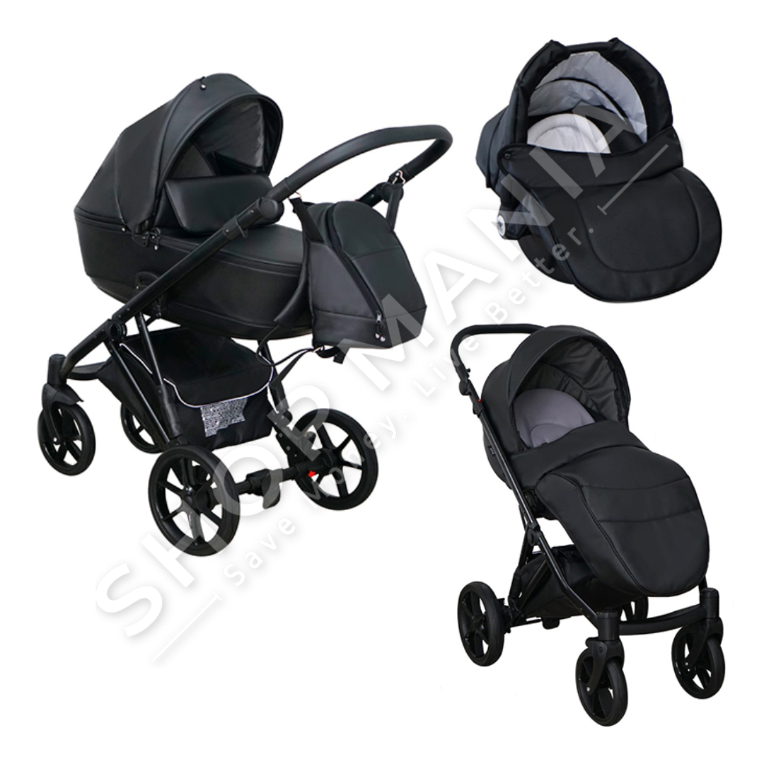 KARROCE 2 NE 1 "TOKYO BLACK LEATHER" (0-36 MUAJSH)