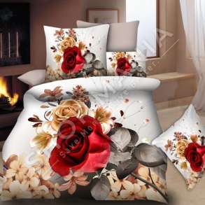 JORGAN TEK I BARDHE ME DIZENJO LULESH - 160X230CM