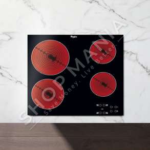 WHIRLPOOL - PIANURE ME 4 VATRA ELEKTRIKE 6400W/60CM - AKT 8090/NE