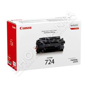 CANON - TONER NGJYRË E ZEZË 724 3481B002 CAPACITÀ 6000 FAQE