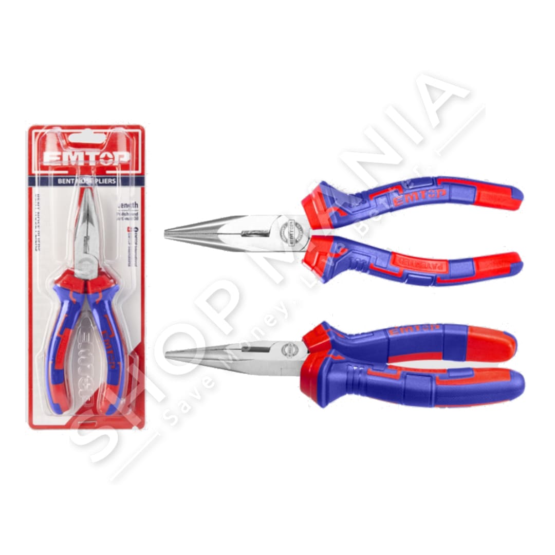 EMTOP - PINCE MEKANIKE ME MAJE TE DREJTE 160MM - EPLRL0611
