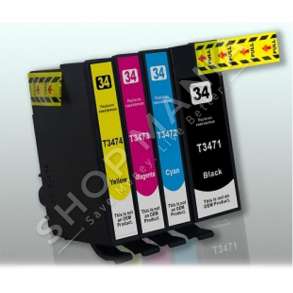 EPSON  - KARTUCE KOMPATIBEL E RIGJENERUAR ME GARANCI 100% YELLOW EPSON T3474 PER WORKFPRCE PRO WF-3725/3720DWF