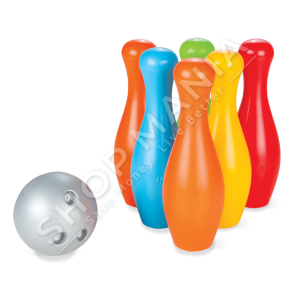 PILSAN - LOJE BOWLING +3VJEC "BOWLING GAME SET 6 PINS + BALL" - 06-137