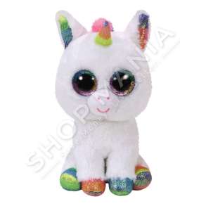 TY ATTIC TREASURES - NJEBRIRESH PREJ PELLUSHI 15CM "BEANIE BOOS PIXY WHITE UNICORN" - 008421368525