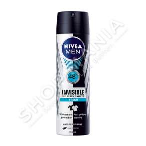 NIVEA - DEODORANT SPRAY PER MESHKUJ "INVISIBLE B&W" - 150ML