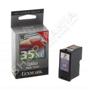 LEXMARK - ORIGJINALE KARTUÇË ME BOJË NGJYRA TË NDRYSHME 18C0035E 35 XL RRETH 450 FAQE