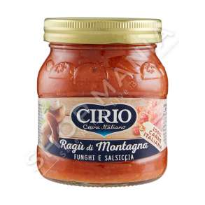 CIRIO - SALCE DOMATE ME KERPUDHA & SALCICE - 350G
