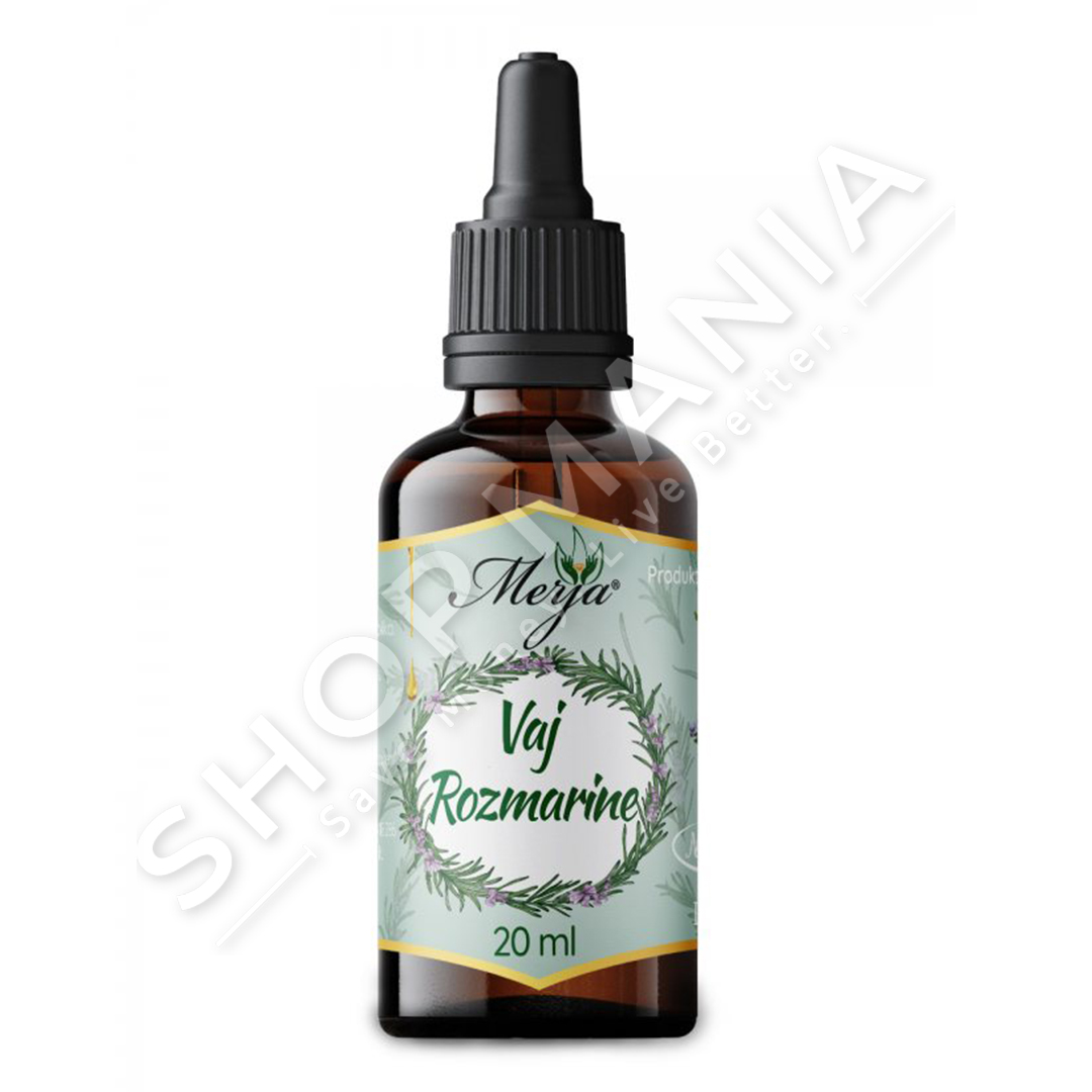 MERJA - VAJ ESENCIAL ROZMARINE "100% BIO-NATYRAL" - 20ML