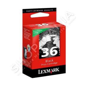 LEXMARK -  ORIGJINALE KARTUÇË ME BOJË NGJYRË E ZEZË 18C2130E 36 RRETH 175 FAQE