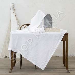 MBULESE TAVOLINE "LINO WHITE" - 150X150CM