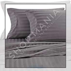 SET CARCAF MIKROFIBER TEK "GRI" - 160X230CM