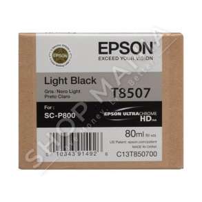 EPSON - KARTUÇË ME BOJË NGJYRË E ZEZË (E HAPUR) C13T850700 T850700 80ML