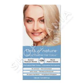 TINTS OF NATURE - BOJE FLOKESH "10N NATURAL PLATINIUM BLONDE - 130ML" - 704326100900