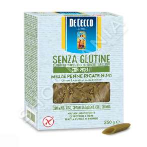 DE CECCO - MAKARONA PA GLUTEN "MEZZE PENNE RIGATE" - 250G