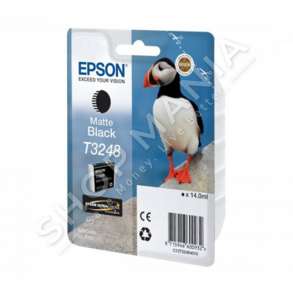 EPSON - KARTUÇË ME BOJË NGJYRË E ZEZË (MAT) C13T32484010 T3248 RRETH 650 FAQE 14ML