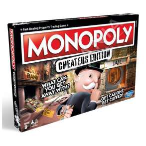 HASBRO - LOJE ME KARTA & ZARE +8VJEC "MONOPOLY CHEATERS EDITION" - 5010993511006