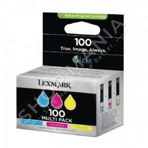 LEXMARK - ORIGJINALE KARTUÇË ME BOJË C/M/Y 14N0849 100 RRETH 200 FAQE KONFEKSION TRESH