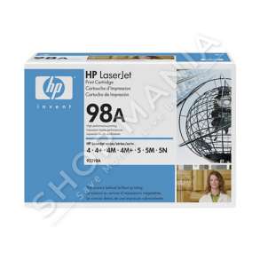 HP - TONER NGJYRË E ZEZË 92298A 98A RRETH 6800 FAQE