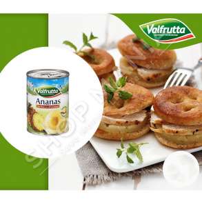 VALFRUTTA - KOMPOSTO ANANASI - 580G