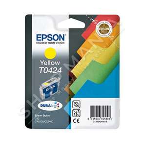 EPSON - KARTUÇË ME BOJË NGJYRË E VERDHË C13T04244010 T0424 16ML