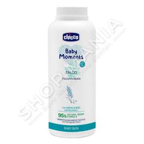 CHICCO - PUDER 150G/+0MUAJSH "BABY MOMENTS TALCUM POWDER" - 8058664133673