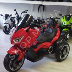 MOTOR ME BATERI ME 3 RROTA - E KUQE ME TE ZEZE, 2-6 VJEC