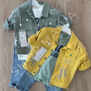 SET KOSTUM PER FEMIJE "XHINSE + BLUZE + XHAKETE" - 2-6 VJEC