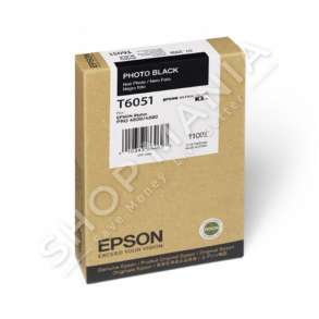 EPSON - KARTUÇË ME BOJË NGJYRË E ZEZË (FOTO) C13T605100 T605100 110ML