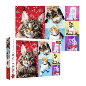 TREFL - PUZZLE ME 1000 COPE HAPPY CATS