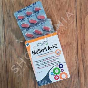 PHYSALIS -  SUPLEMENT ME MULTIVITAMINA & MINERALE PER RRITJEN E SISTEMIT IMUNITAR "MULTIVIT A-Z" - 45 TABLETA