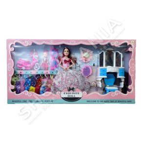 KUKULL & AKSESORE BUKURIE +3VJEC "EXQUISITE DOLL"