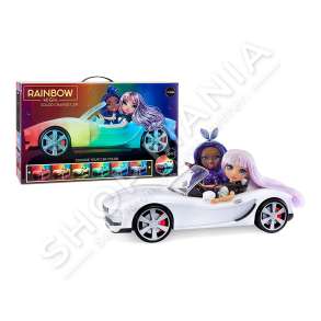 MGA - MAKINE QE NDRYSHON NGJYREN +4VJEC "DOLL RAINBOW HIGH COLOUR CHANGE CAR" - 035051118442