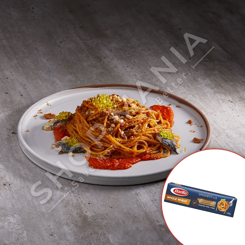 BARILLA - MAKARONA "SPAGHETTI N.5 - INTEGRALE " - 500G