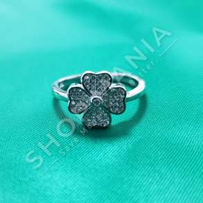 UNAZE ARGJENDI ME GUR ZIRKONI "DIZAJN LULE"