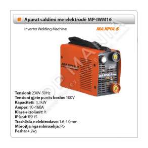MAXPULS - APARAT SALDIMI IGBT INVERTER 10 - 160A