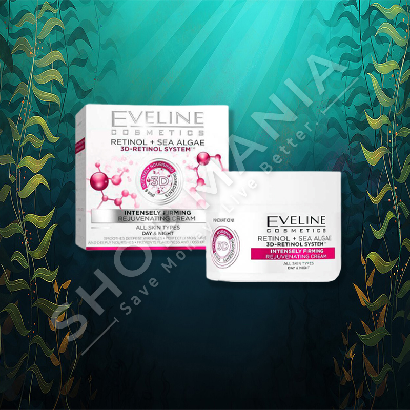 EVELINE COSMETICS - KREM DITE & NATE 3D RETINOL SYSTEM 50ml
