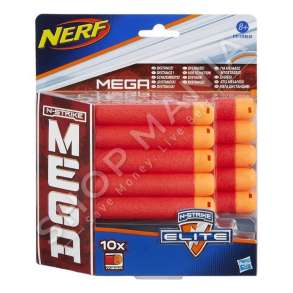 HASBRO - SET ME 10 SHIGJETA +8 VJEC "NERF N-STRIKE ELITE MEGA" - 5010993324057, 5010993577842