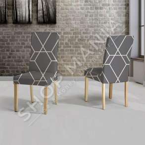 MBROJTESE ELASTIKE PER KARRIGE GRI ME DIZAJN VIZASH - 6 COPE