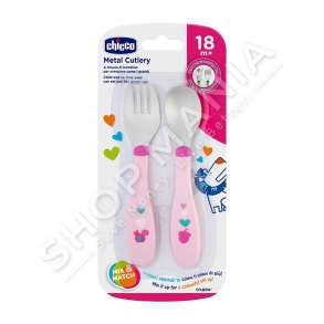 CHICCO - SET LUGE & PIRUN METALIK PER FEMIJE +18 MUAJ