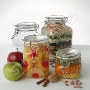 BORGONOVO - KAVANOZ QELQI ME KAPAK HERMETIK - 500ML