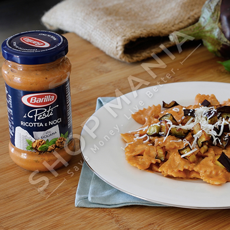 BARILLA  - SALCE ME GJIZE & ARRA "PESTO ALLA SICILIANA" - 190G