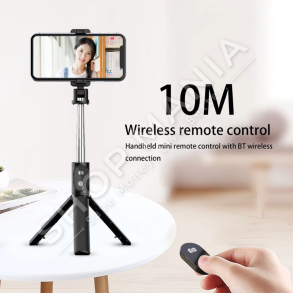 EARLDOM - TRIPOD & SELFIE STICK ME BLUETOOTH - ZP23